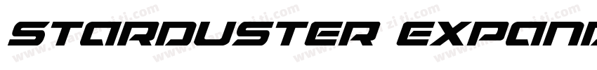 Starduster Expanded字体转换